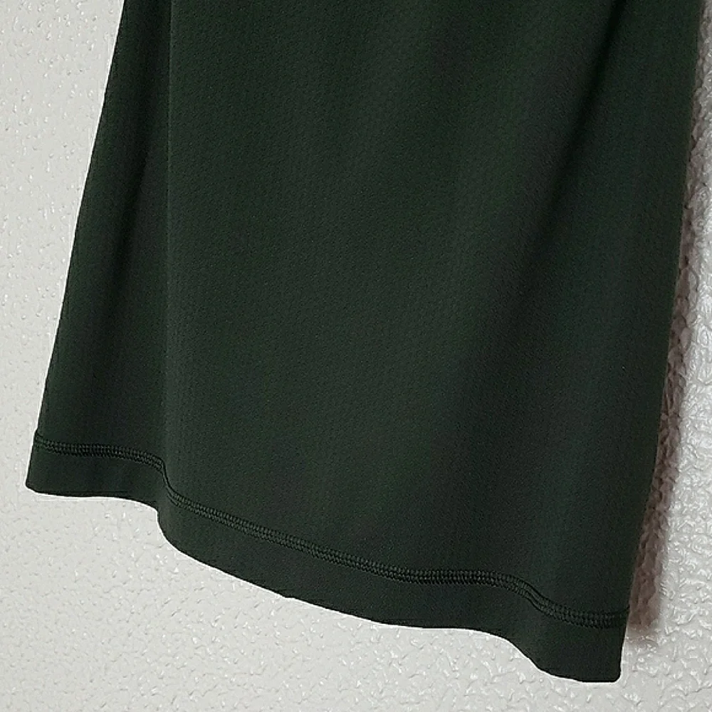 Lululemon Athletica Wrap It Up Tank Leaf Print Twist Jazzy White Gator Green 6 - Picture 7 of 17